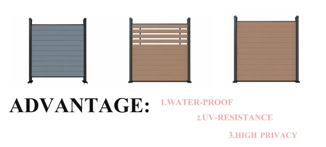 High Hardness WPC Fencing/Railing